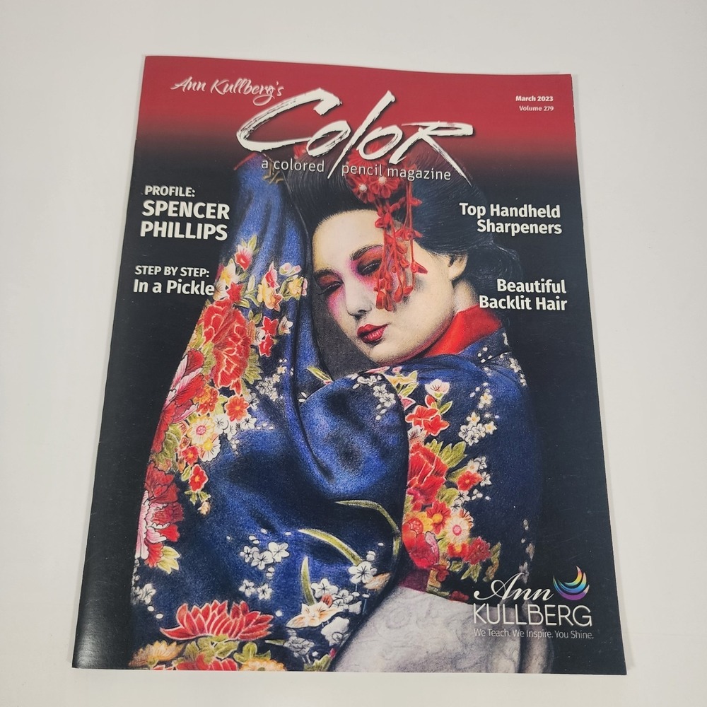 Color Magazine March 2023 By Ann Kullberg Colored Pencil Art
